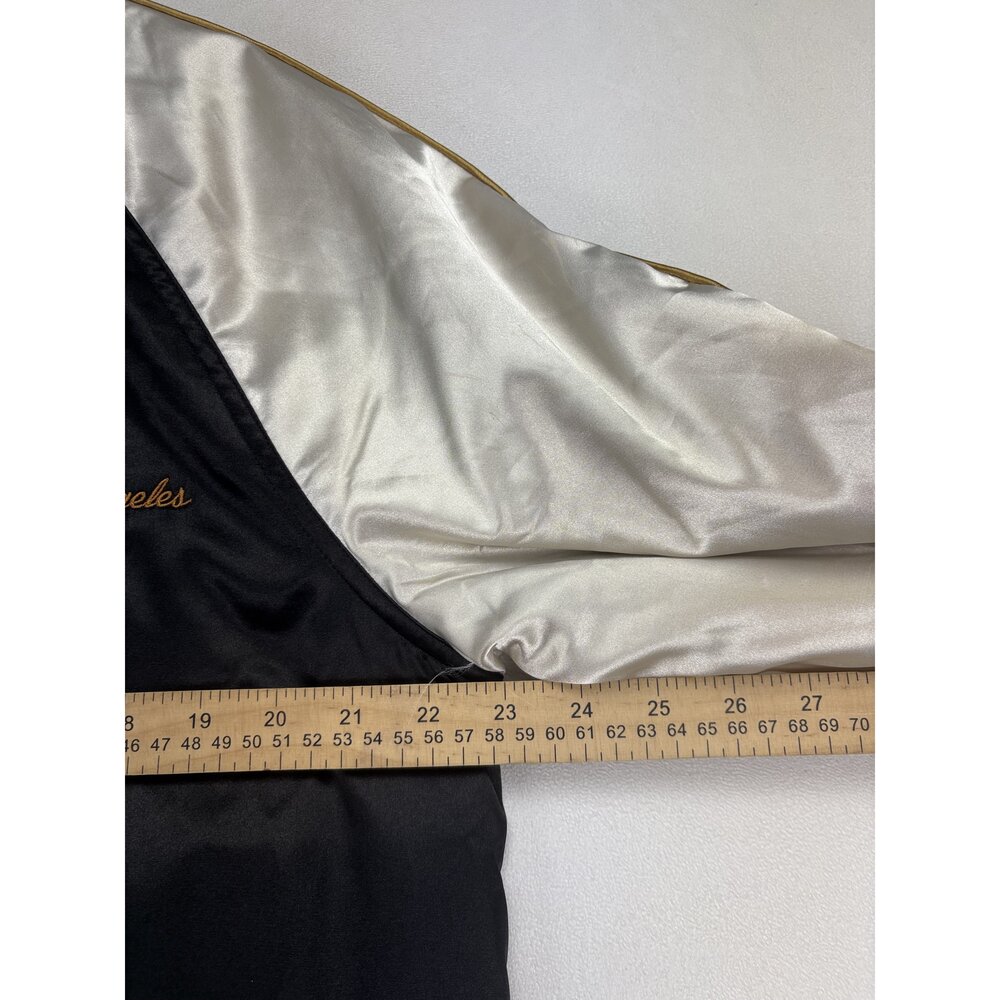 Pacsun Los Angeles Satin Varsity Bomber Jacket Size L - Picture 10 of 11